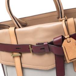 Reed Krakoff Multicolor Leather Gator Boxer II Tote