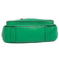 Reed Krakoff Green/Black Leather Boxer Tote