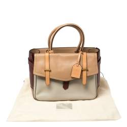 Pre Owned Reed Krakoff Multicolor Leather Gator Boxer II Tote