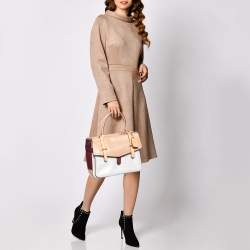 Pre Owned Reed Krakoff Multicolor Leather Gator Boxer II Tote