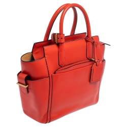 مملوكة مسبقًا Reed Krakoff Red Leather Atlantique  Tote