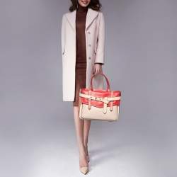 Pre Owned Reed Krakoff Multicolor Leather Gator Boxer II Tote