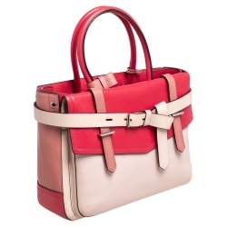 Pre Owned Reed Krakoff Multicolor Leather Gator Boxer II Tote