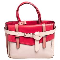 Pre Owned Reed Krakoff Multicolor Leather Gator Boxer II Tote