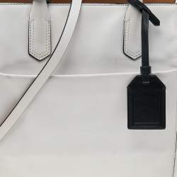 Pre Owned Reed Krakoff White Leather Atlantique Tote