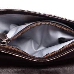 Reed Krakoff Metallic Bronze Python Ayer Standard Clutch