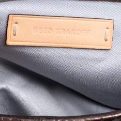 Reed Krakoff Metallic Bronze Python Ayer Standard Clutch