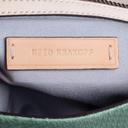 Reed Krakoff Mint Green Python Clutch