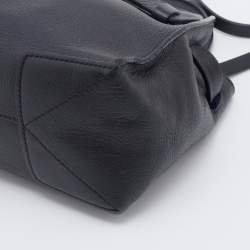 Pre Owned Reed Krakoff Black Leather Boxer Tote