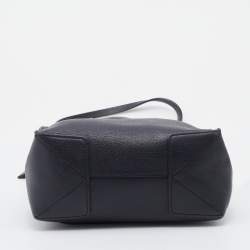 Pre Owned Reed Krakoff Black Leather Boxer Tote