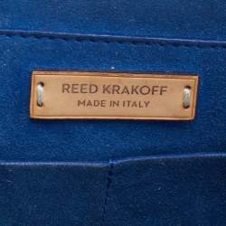 Pre Owned Reed Krakoff Black Leather Boxer Tote