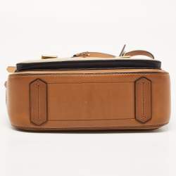 Reed Krakoff Tri Color Leather Micro Boxer Tote