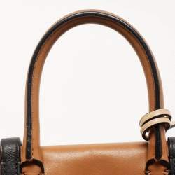 Reed Krakoff Tri Color Leather Micro Boxer Tote