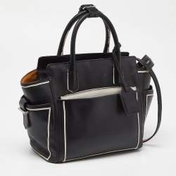 Reed Krakoff Black/White Leather Atlantique Tote