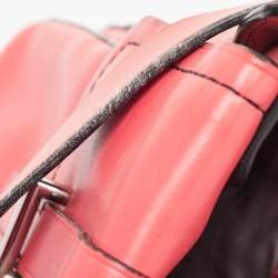 Pre Owned Reed Krakoff Red Leather Medium Boxer Tote