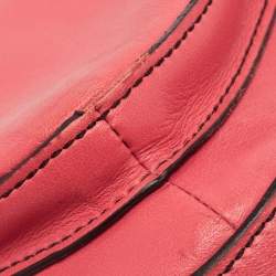 Pre Owned Reed Krakoff Red Leather Medium Boxer Tote