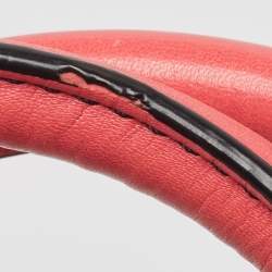 Pre Owned Reed Krakoff Red Leather Medium Boxer Tote