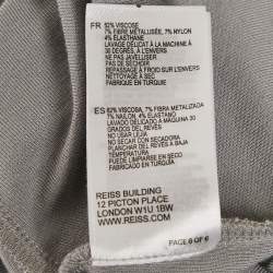 Pre Owned توب رييس أرييس فضي لوريكس قبة عالية مقاس صغير جدًا