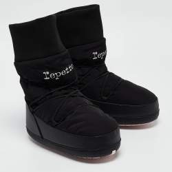 Repetto Black Nylon Getianne Boots Size 36/37