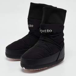Repetto Black Nylon Getianne Boots Size 36/37