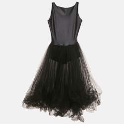 مملوكة مسبقًا Repetto Black Tulle Tutu long Dress XS