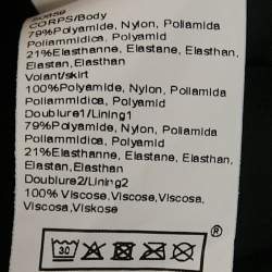 مملوكة مسبقًا Repetto Black Tulle Tutu long Dress XS