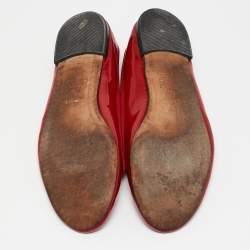 Repetto Red Patent Leather Ballet Flats Size 39