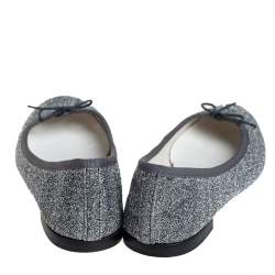 Repetto Glitter Fabric Ballet Flats Size 37