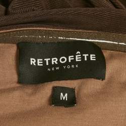 مملوكة مسبقًا فستان روتروفيت متهدل مش بنى مطاط مقاس متوسط