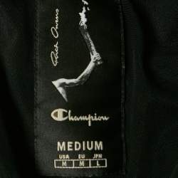 Pre Owned شورت ريك أوينز مع تشامبيون شفاف تول أسود مقاس ميديم (متوسط)