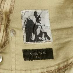 مملوكة مسبقًا قميص وسروال ريك أوينز دنيم بيج بلاتينيوم بمهمل XS