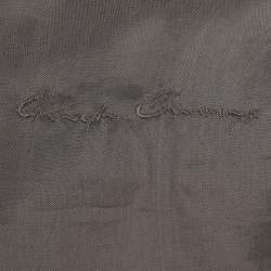 Pre Owned جاكيت ريك اوينز قصير سويدي رمادي متوسط