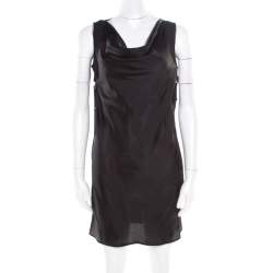 Rick Owens Black Harness Detail Sleeveless Tunic S