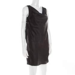 Rick Owens Black Harness Detail Sleeveless Tunic S