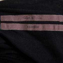 Rick Owens Black Knit Forever Tunic Top M