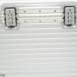 Pre Owned Rimowa Pilot Silver Aluminium Suitcase