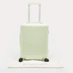 Rimowa Mint Green Polycarbonate Essential Cabin Suitcase