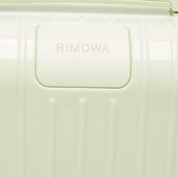 Rimowa Mint Green Polycarbonate Essential Cabin Suitcase