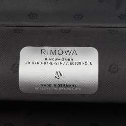 Pre Owned Rimowa Black Polycarbonate Essential Cabin S Luggage 45