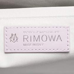Pre Owned Rimowa Never Still Lilac Canvas and Leather Tote