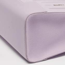 Pre Owned Rimowa Never Still Lilac Canvas and Leather Tote