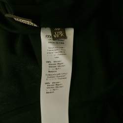 Pre Owned Roberto Cavalli Brown Printed Jersey Short Dress S