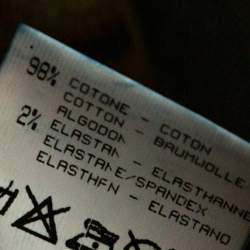 مملوكة مسبقًا Roberto Cavalli Indigo Denim Chain Detail Flared Jeans M