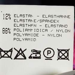 Pre Owned توب روبيرتو كافالي جيرسي مطبوع أزهار سوداء ياقة V مقاس كبير - لارج