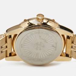 مملوكة مسبقًا Roberto Cavalli Classic RC5L079M0065 Green Dial Gold Plated Stainless Steel Women's Wristwatch 30 mm