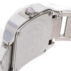 Pre Owned Roberto Cavalli Mother Of Pearl Stainless Steel Venom R7253192575 Women's Wristwatch 33 mm