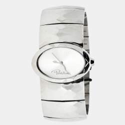 Roberto Cavalli Silver Stainless Steel Multiface R7253133515 Women's Wristwatch 36 mm
