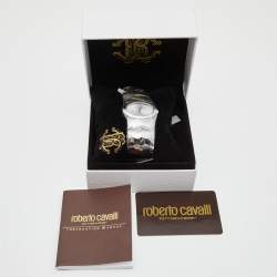 Roberto Cavalli Silver Stainless Steel Multiface R7253133515 Women's Wristwatch 36 mm