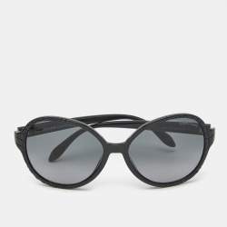 Roberto Cavalli Black Maria Oversized Sunglasses