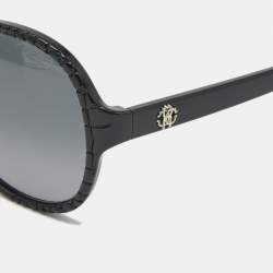 Roberto Cavalli Black Maria Oversized Sunglasses